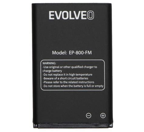 Baterie Evolveo Ep Bat Mah Li Ion Bulk Pro Easyphone Fm Ep