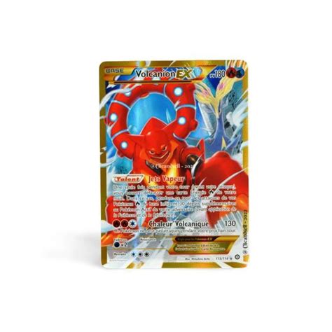 Carte Pokémon Volcanion EX 180 PV 115 114 XY11 Offensive Vapeur NEUF