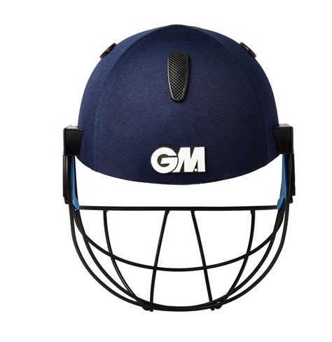 GM Neon Geo Navy Cricket Helmet-Montreal Cricket Store Canada