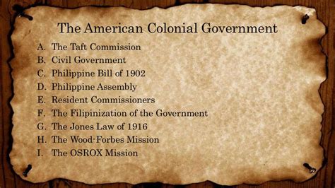 American Colonization Period in the Philippines (1901-1935)