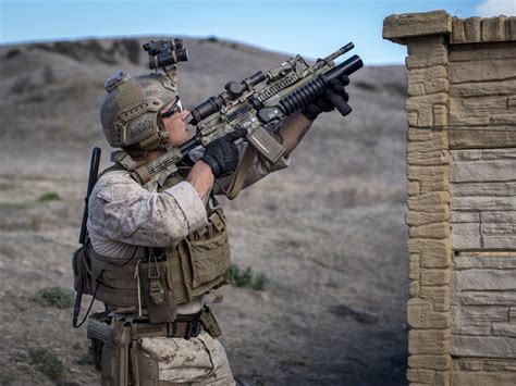 A U S Reconnaissance Marine With The All Domain Reconnaissance