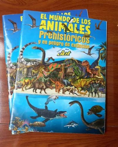 Álbum Jet El Mundo De Los Animales Prehistóricos Completo en venta en