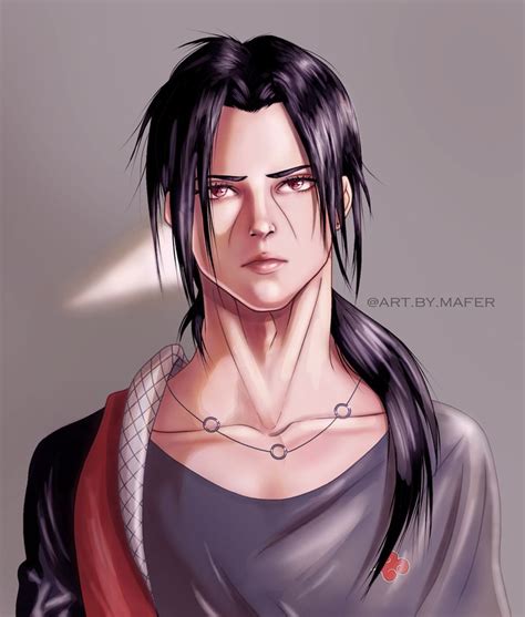 itachi uchiha fan art fashion dibujos sobre fantasia naruto
