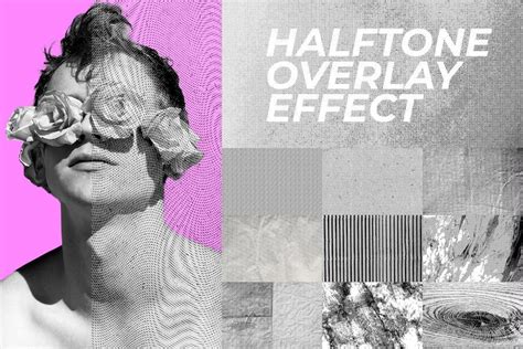 20 Halftone Pattern Effect Overlay, Graphics - Envato Elements