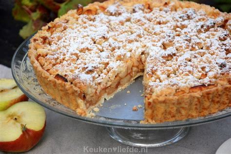 Appelkruimeltaart Met Hazelnoten KeukenLiefde