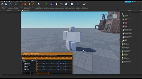 Roblox R6 Idle Animation Moon Animator Youtube