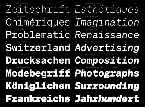 Söhne – Typographica