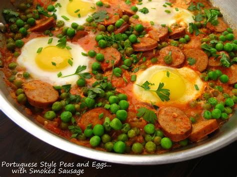 Home Cooking In Montana Portuguese Style Peas With Eggs Ervilhas