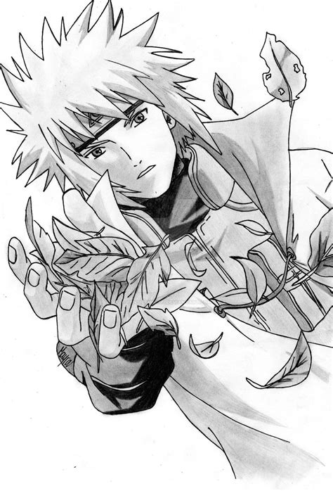 Minato Pencil Drawing