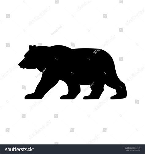 Bear Icon Vector Animal Illustration Sign Stock Vector (Royalty Free ...