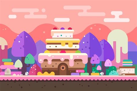 Scenes And Backgrounds For Mobile Game Project Oleg Beresnev