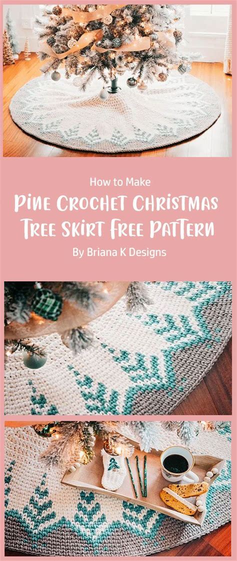 Crochet Christmas Tree Skirt Artofit