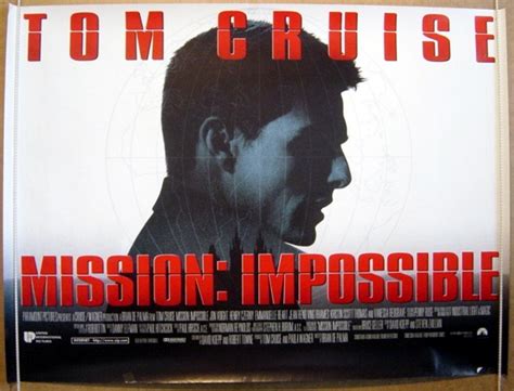 Mission Impossible Original Movie Poster