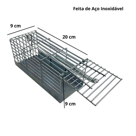 Armadilha Para Ratos E Ratazanas Pequena Ecoced