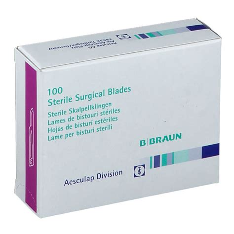 Jual B Braun Aesculap Bisturi No 15 Pisau Bedah B Braun Shopee