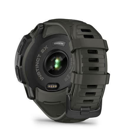 Instinct 2x Solar Tactical Edition Solar Smart Watch With Led Flashlight Black