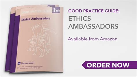 Good Practice Guide Ethics Ambassadors Ethicalbusinesspractice