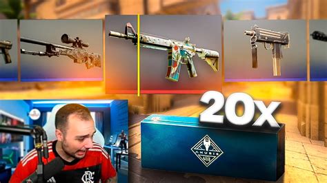 Abri 20 CAIXAS Anubis no CSGO e GANHEI a M4A4 Olho de Hórus R 7