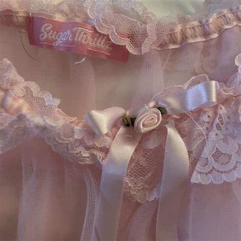 Sugar Thrillz Babydoll Lingerie With Matching Depop