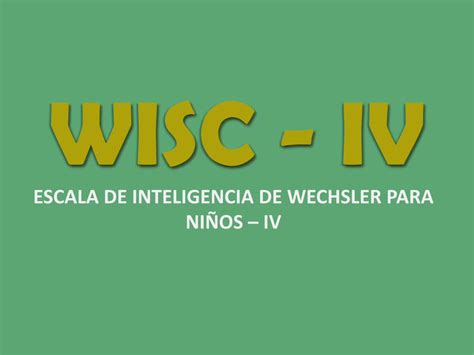 PDF Wisc Iv Primera Parte DOKUMEN TIPS