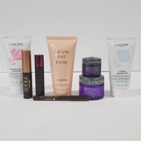 lancome paris  pieces set   bags depop