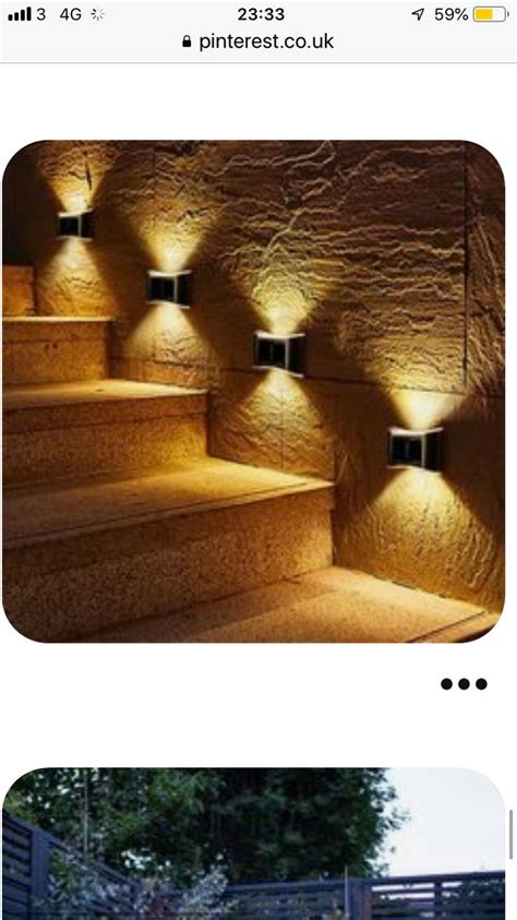 Pin By Nasreen Akhtar On Garden Designs Outdoor Wall Lighting Solar