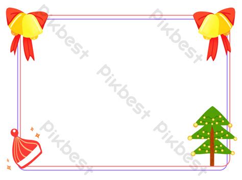 Christmas Bells Border PNG Images | PSD Free Download - Pikbest