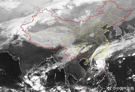 中央气象台11月1日06时继续发布台风蓝色预警