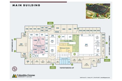 Campus Maps | Columbia-Greene Community College