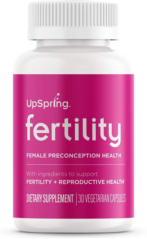 Upspring Fertility Reproductive Support 30 Vegetarian Capsules Amazon