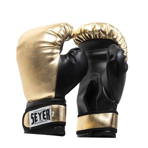 Guantes De Box Seyer Metal Pro Juvenil Dorado Bodega Aurrera