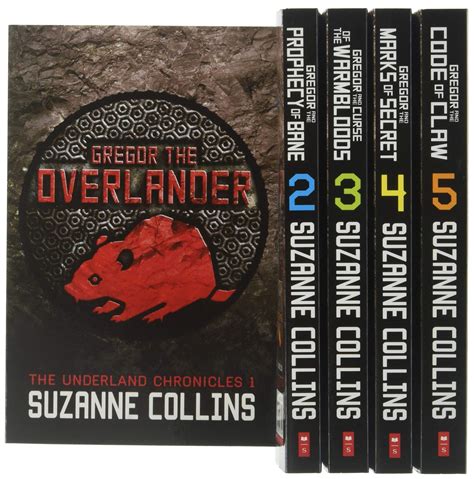 Suzanne Collins The Underland Chronicles 5 Books Set 1 5 Gregor The