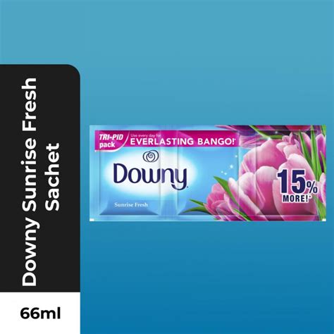 Downy Fabric Conditioner Sunrise Fresh Tripid Pack Sachet 66ml 6s