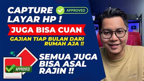 Modal Capture Layar Hp Bisa Cuan Gajian Tiap Bulan Dari Rumah Cara