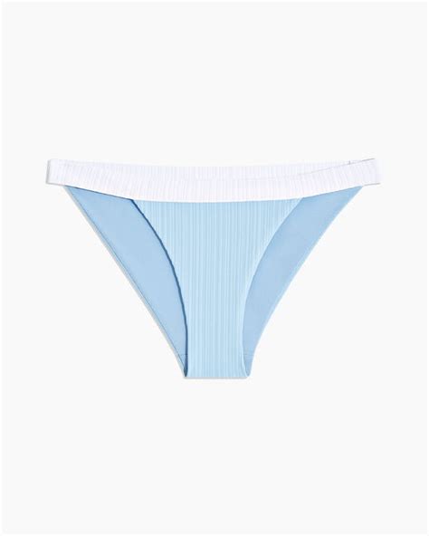 Onia Leila Irregular Rib Bikini Bottom Editorialist