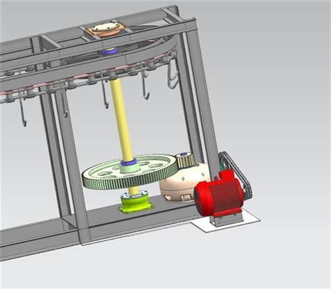 电镀流水线 3d模型下载三维模型step模型 制造云 产品模型