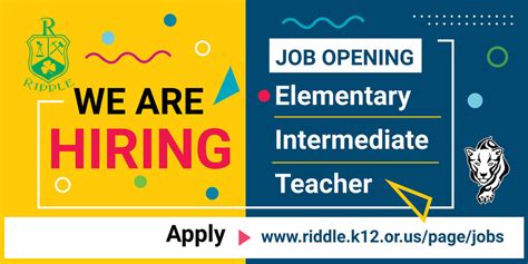 Riddle Elementary School is seeking an Elementary Intermediate Teacher ...