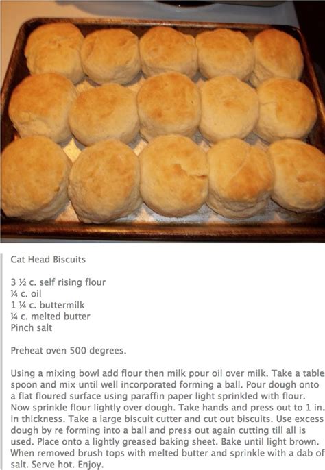 The Recipe For Baked Biscuits In A Baking Pan