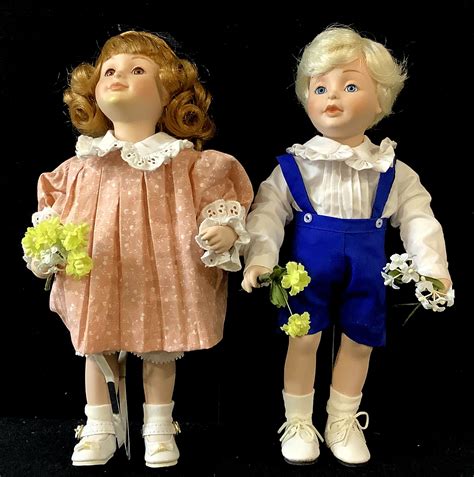 Lot 4 Ashton Drake Gallery Collectible Dolls