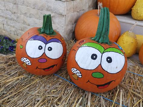 DIY Painted Pumpkins for Halloween | Home Design, Garden & Architecture ...