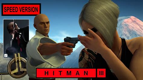 Hitman 3 Speedrun Hokkaido Assassin Silencieux En Costume DifficultÉ