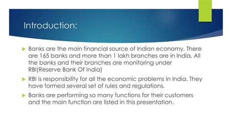 Ppt Functions Of Banks In India Powerpoint Presentation Free