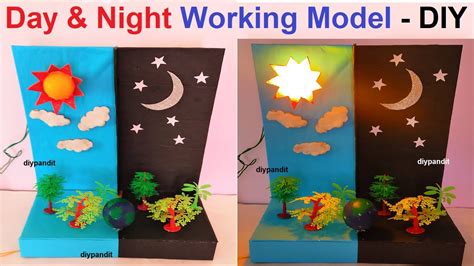 Day And Night Working Model 3d For Science Project Exhibition