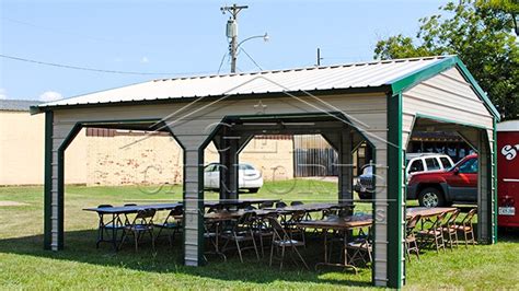 X X Aframe Side Entry Carport Get Carports