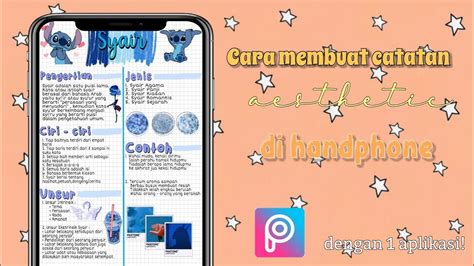 Cara Membuat Catatan Aesthetic Di Handphone Digital Notes YouTube