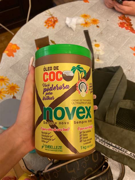 Novex Creme De Tratamento Capilar Embelleze Óleo De Coco 1 Kg Inci Beauty