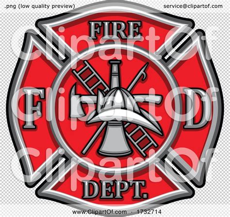 Fire Department Badge by Vector Tradition SM #1732714