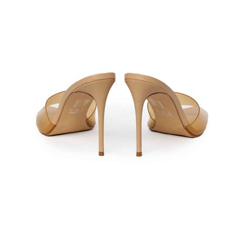 NAKED MULE NUDE Uptown Girl Shoes