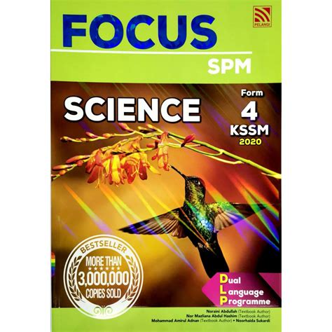 Buku Rujukan Focus KSSM 2020 Science Tingkatan 4 DLP Shopee Malaysia