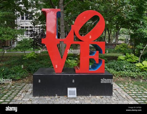 Love Statue Philadelphia Stock Photos & Love Statue Philadelphia Stock ...